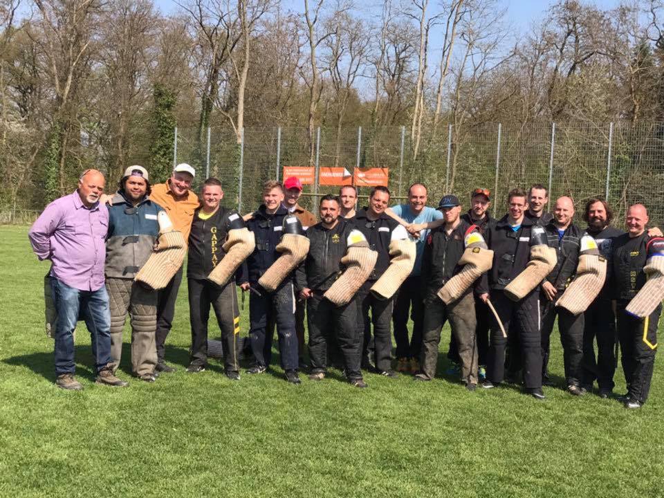 Alex Rodriguez certified ADRK helper in Germany 2017 helper tryouts