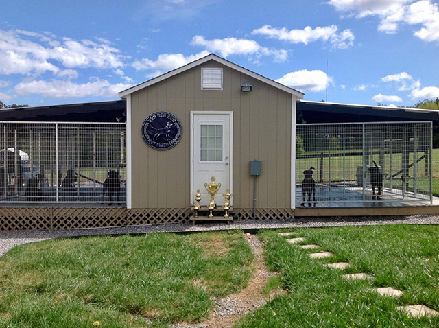 main kennel building